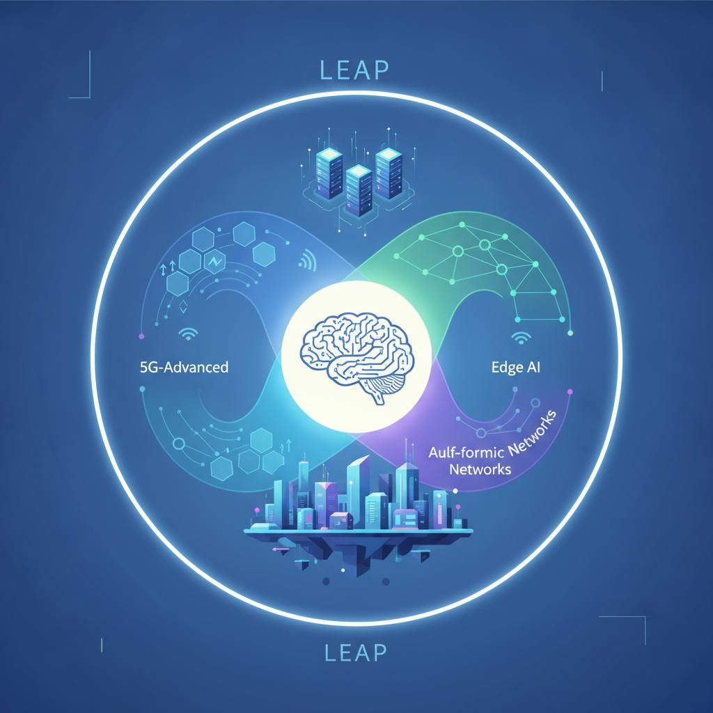 The Symbiotic Leap: Architecting Tomorrow's Digital Fabric with 5G-Advanced, Edge AI, and Autonomic Networks
