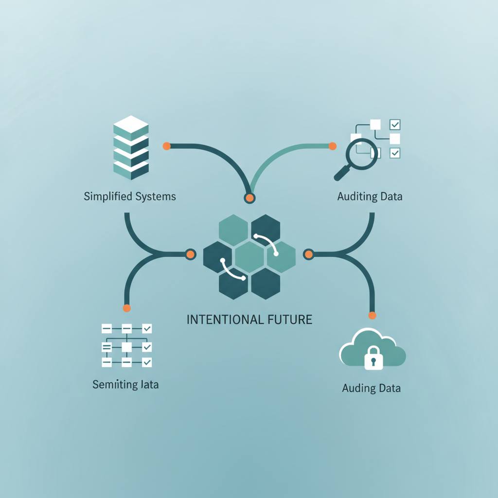 The Intentional Future of Software: Simplifying Systems and Auditing Data