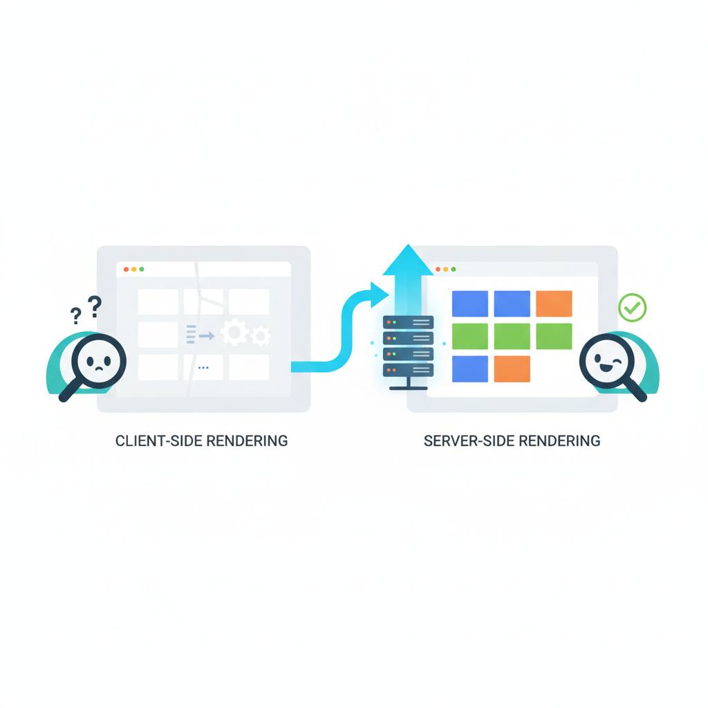 Why Google Sees Some Websites Better Than Others: The Magic of Server-Side Rendering