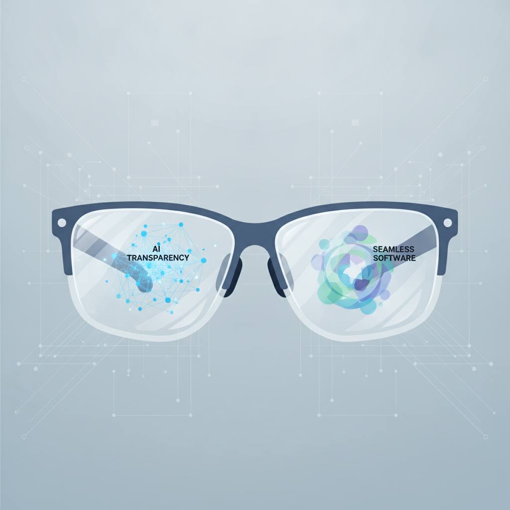 Future Tech: Smart Glasses, AI Transparency, and Seamless Software